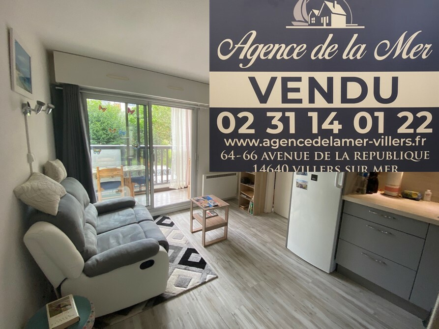Vente Appartement 35m² 3 Pièces à Villers-sur-Mer (14640) - Agence De La Mer