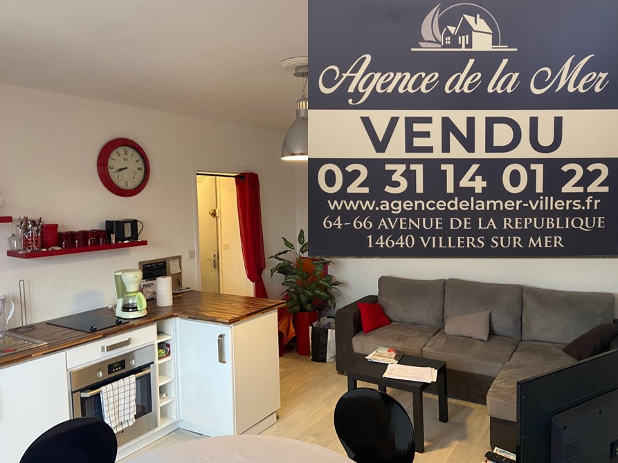 Vente Appartement 31m² 2 Pièces à Villers-sur-Mer (14640) - Agence De La Mer