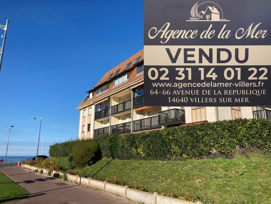 Vente Appartement 25m² 2 Pièces à Villers-sur-Mer (14640) - Agence De La Mer