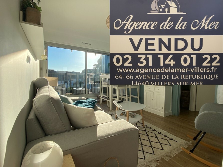 Vente Appartement 35m² 2 Pièces à Villers-sur-Mer (14640) - Agence De La Mer